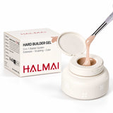 HALMAI Gel de Construction Rigide Professionnel - Natural Nude (30 g)