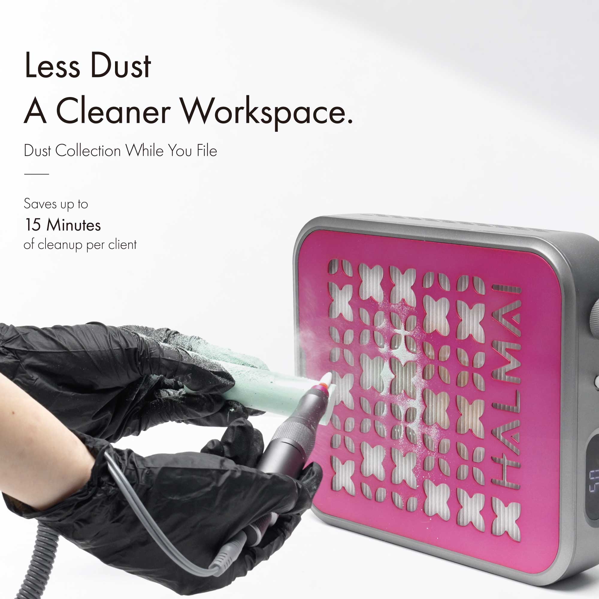 HA-1C100 Professional Plug-in Nail Dust Collector