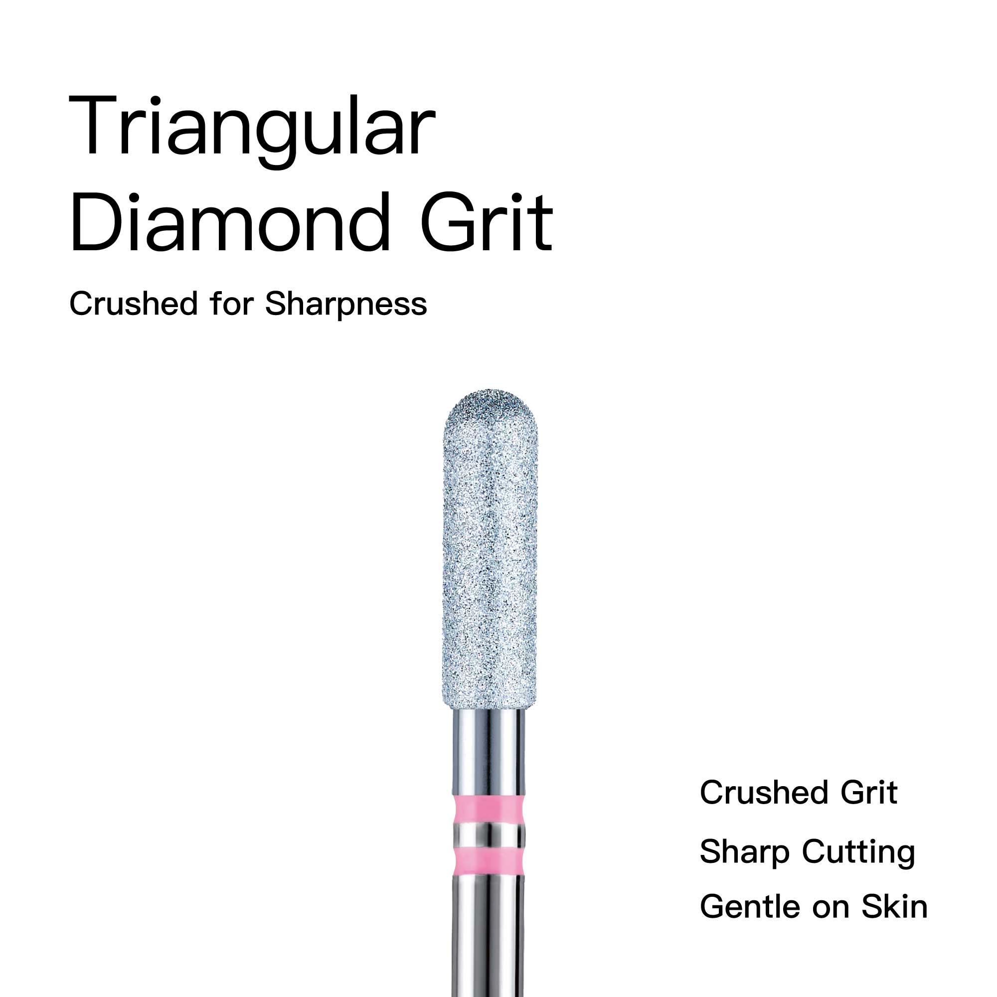 HALMAI Artisan Series Round Top Barrel Diamond Nail Prep Bit