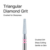 HALMAI Artisan Series 3-Piece Diamond Cuticle Prep Bit Set