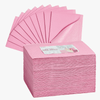 Alfombrillas desechables para manicura HALMAI – 50 unidades de almohadillas protectoras de color rosa para la mesa de manicura