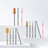 HALMAI High-Density Precision Nail Drill Bit Kits – Prep, Detail & Removal