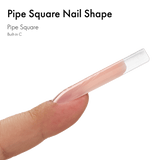 Professional Seamless Nail Forms- C-Curve Square