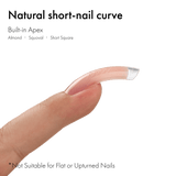 Professional Seamless Nail Forms-Natural Short