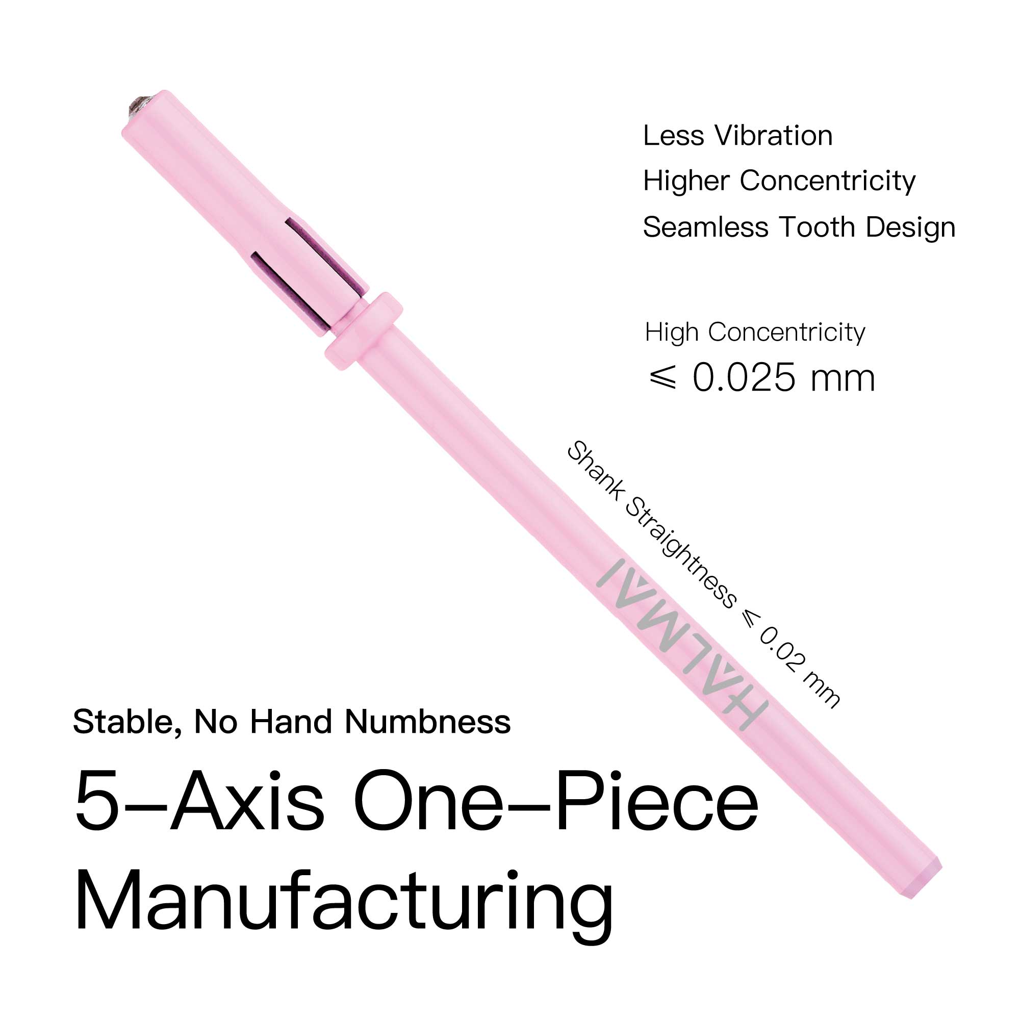 HALMAI Artisan Series Pro 3.1 mm Mini Sanding Band Mandrel Set