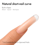 Professional Seamless Nail Forms-Natural Short
