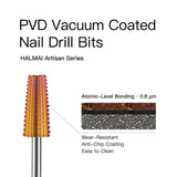 HALMAI Professional PVD-Coated Tungsten Carbide 5-in-1 Nail Drill Bit