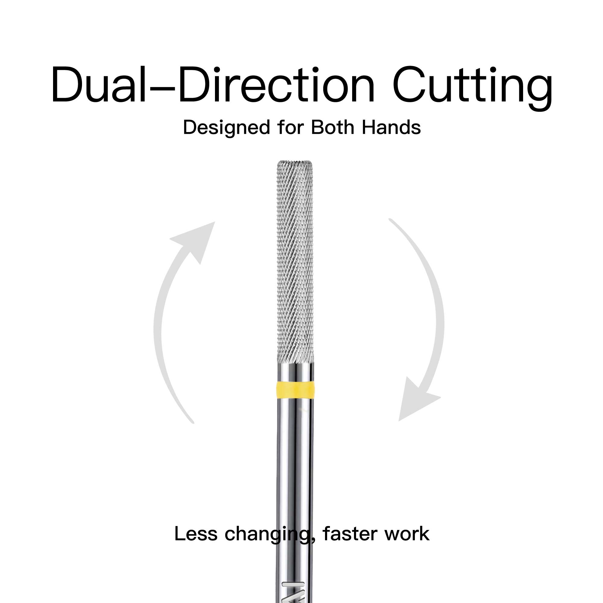 HALMAI Artisan Series 91% Tungsten Carbide Natural Nail Prep Bit