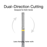 HALMAI Artisan Series 91% Tungsten Carbide Natural Nail Prep Bit