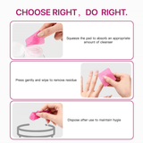HALMAI Lint-Free Nail Wipes 1200pcs