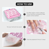 HA-1C100 HALMAI Nail Dust Collector Filter Paper 200PCS