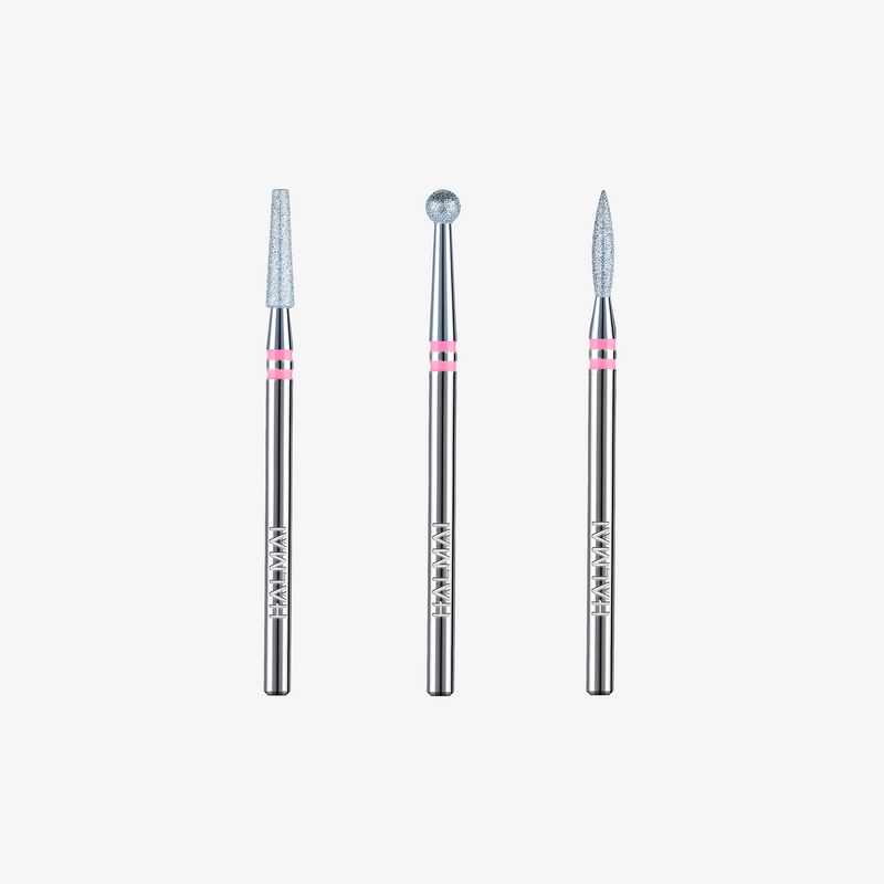 Artisan Series 3-Piece Diamond Cuticle Prep Bit Set