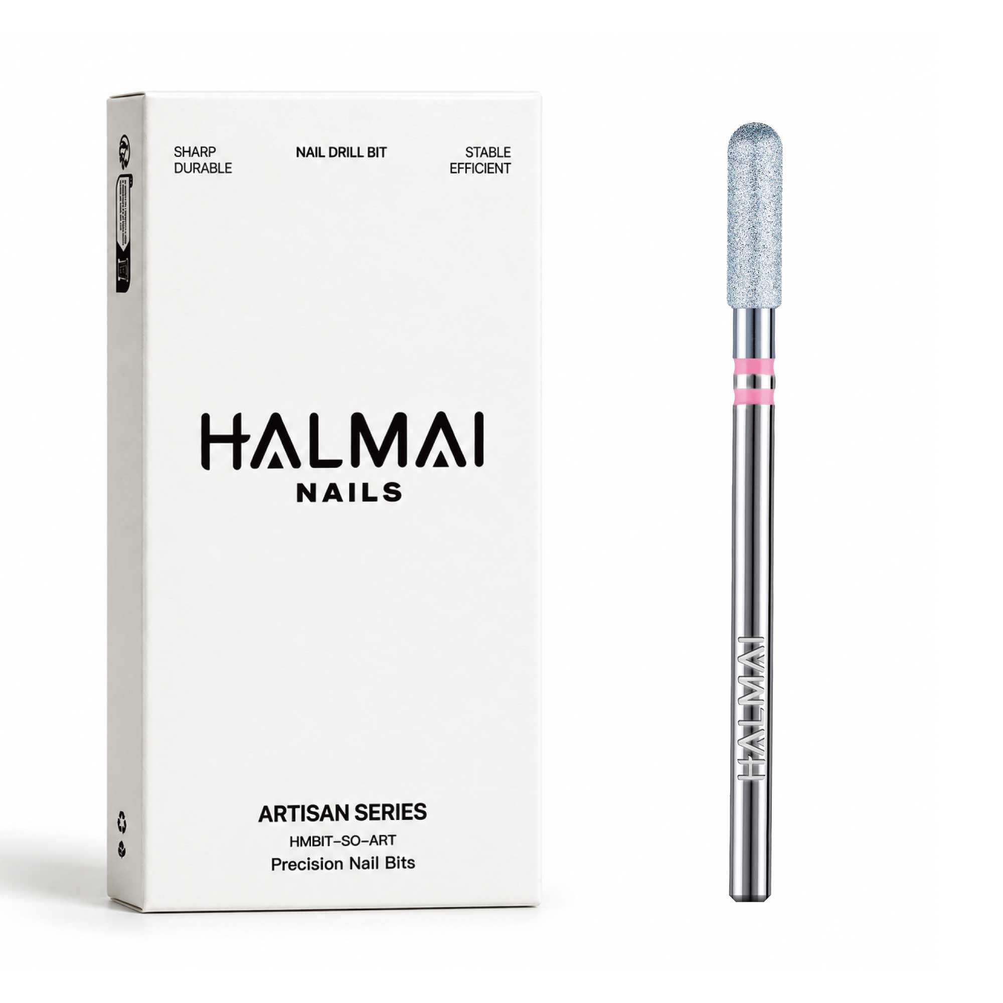HALMAI Artisan Series Round Top Barrel Diamond Nail Prep Bit
