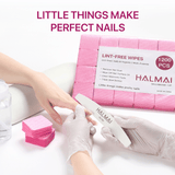 HALMAI Lint-Free Nail Wipes 1200pcs